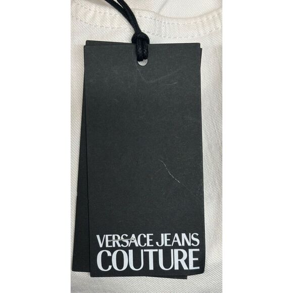Versace Jeans Couture White Slim-Fit Jeans for Men NWT Size 29 - Picture 10 of 15